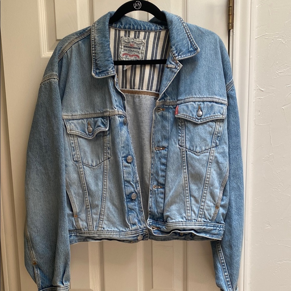 Big Star & Co. Vintage Blue Jean Jacket Classic Style